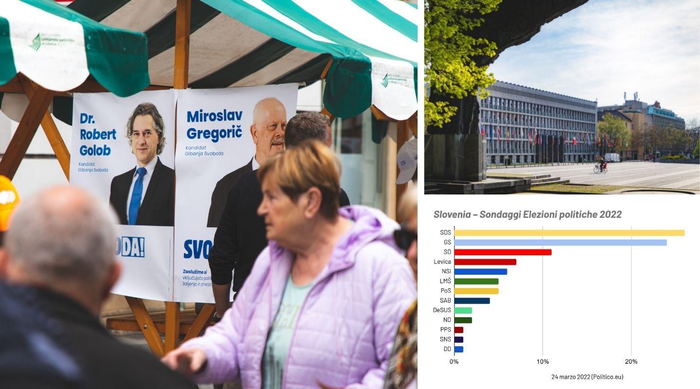 Immagine per Slovenia al voto per il nuovo governo, la sfida tra Golob e Janša